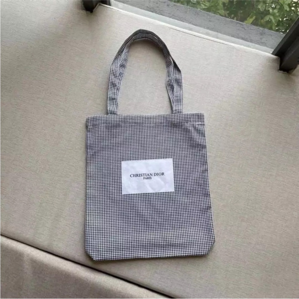 Dior Houndstooth 2023 VIP Tote Bag